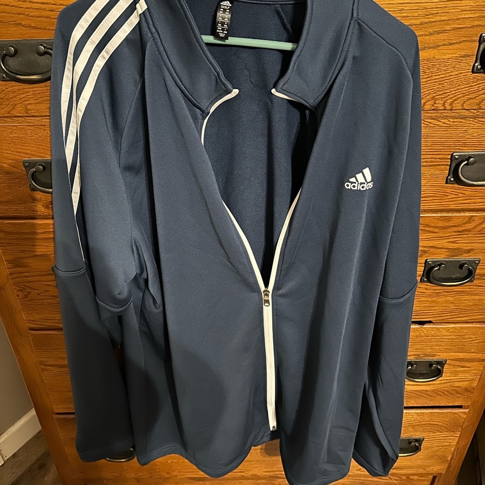 Adidas Blue Golf Jacket